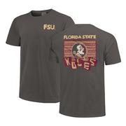 Florida State Flag Waving Comfort Colors Tee